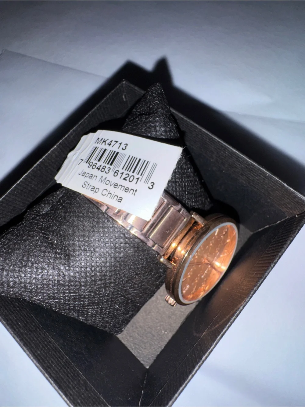 Michael Kors Addyson Rose Gold Logo Watch MK4713✨